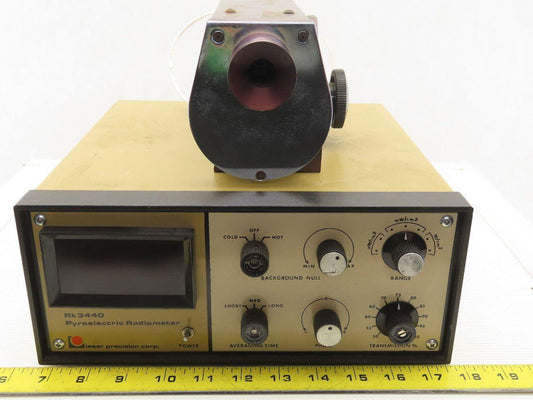 Laser Precision Corp RK3440 Pyroelectric Radiometer W/RP186-1 Detector