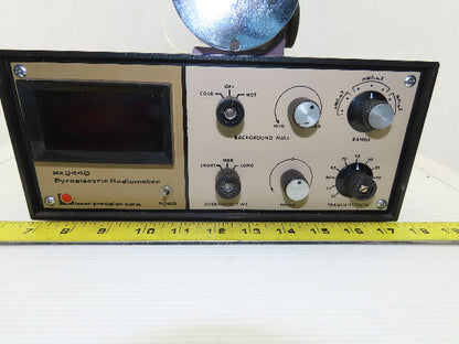 Laser Precision Corp RK3440 Pyroelectric Radiometer W/RP186-1 Detector