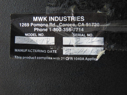 MWK Industrial 29AM2 Industrial Laser
