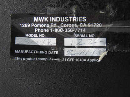 MWK Industrial 29AM2 Industrial Laser