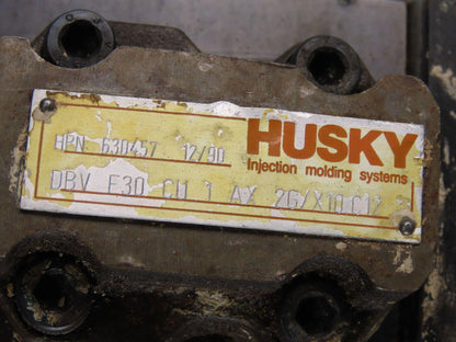 Husky HPN 634940 & HPN 638789 Hydraulic Accumulator Valve & Manifold