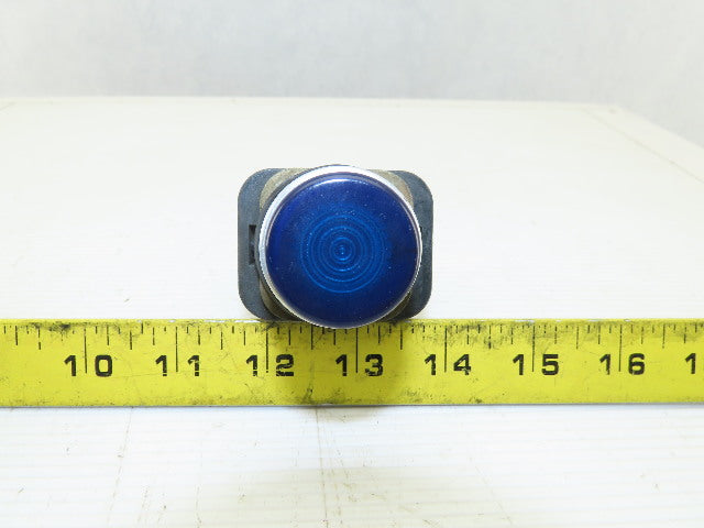 Allen Bradley 800T-QT10 Blue Push Button Switch 1N.O 1N.C 120V Series T