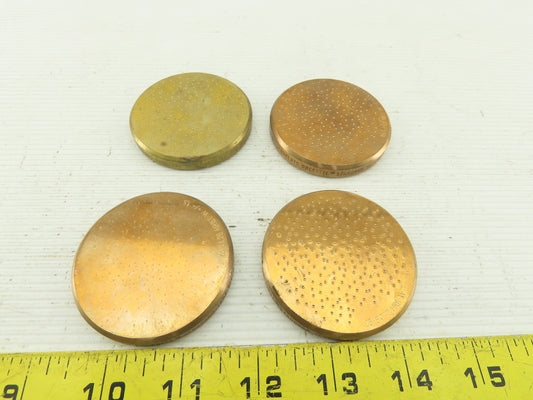 Wilson Rockwell 05 Standard Test Block HRB Lot of 4