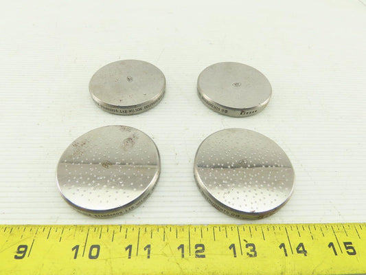 Wilson Rockwell 96 Standard Test Block HRB Lot of 4