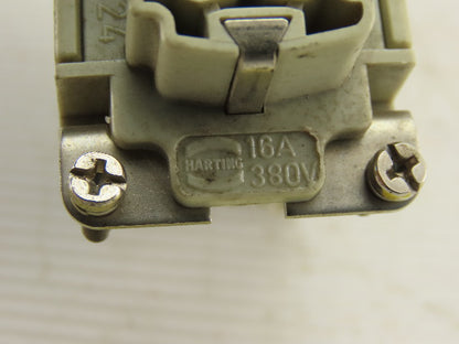 Harting HS12 24 Pin Female Connector 16A 600V