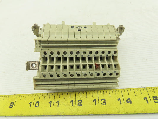 Harting HS12 24 Pin Female Connector 16A 600V