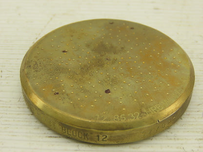 Wilson Rockwell 10,12&14 Standard Test Block HRB Lot of 3