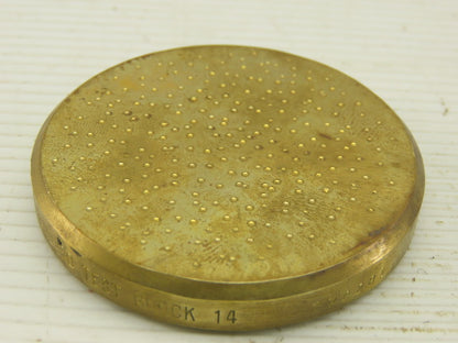 Wilson Rockwell 10,12&14 Standard Test Block HRB Lot of 3