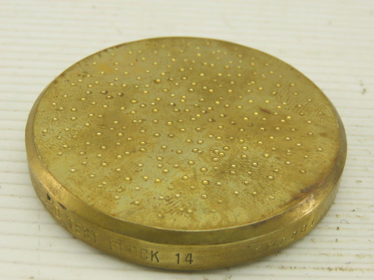 Wilson Rockwell 10,12&14 Standard Test Block HRB Lot of 3