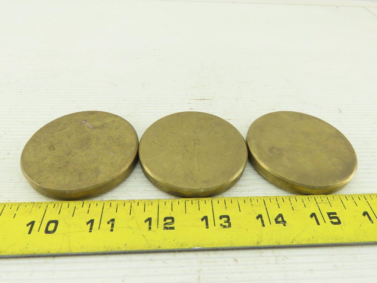 Wilson Rockwell 10,12&14 Standard Test Block HRB Lot of 3