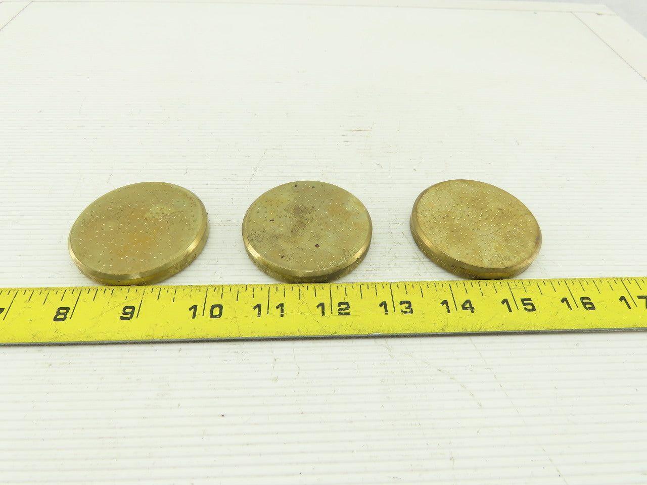 Wilson Rockwell 10,12&14 Standard Test Block HRB Lot of 3