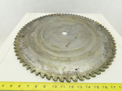 20" Non-Ferrous Metal Circular Saw Blade 72 Tooth Carbide Re-Sharpened 30MM Bore