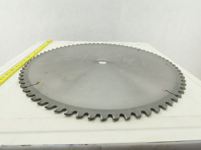 20" Non-Ferrous Metal Cutting Circular Saw Blade 72 Tooth Carbide Re-Sharpened