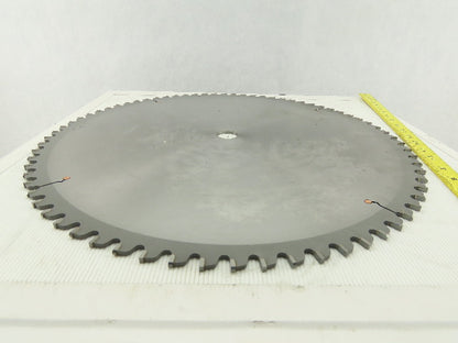 20" Non-Ferrous Metal Cutting Circular Saw Blade 72 Tooth Carbide Re-Sharpened