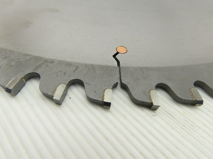 20" Non-Ferrous Metal Cutting Circular Saw Blade 72 Tooth Carbide Re-Sharpened