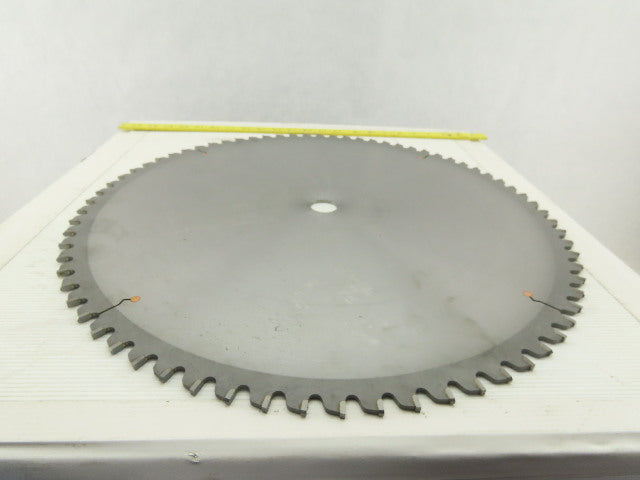20" Non-Ferrous Metal Cutting Circular Saw Blade 72 Tooth Carbide Re-Sharpened