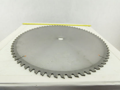 20" Non-Ferrous Metal Cutting Circular Saw Blade 72 Tooth Carbide Re-Sharpened