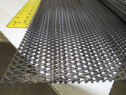 Carbon Steel Chain Mail Mesh Conveyor 60" wide x 108" Long