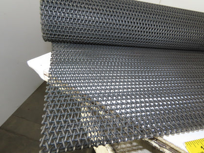 Carbon Steel Chain Mail Mesh Conveyor 60" wide x 108" Long