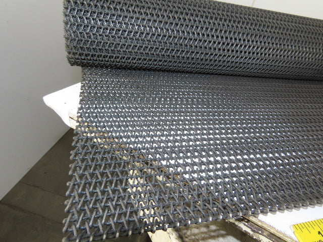 Carbon Steel Chain Mail Mesh Conveyor 60" wide x 108" Long