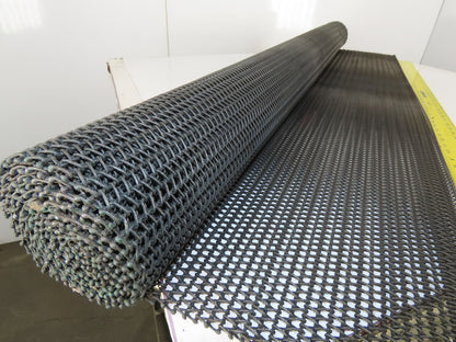 Carbon Steel Chain Mail Mesh Conveyor 60" wide x 108" Long