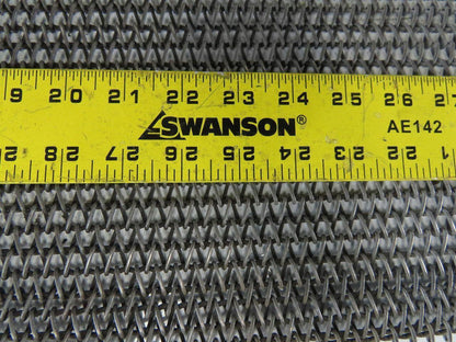 Carbon Steel Chain Mail Mesh Conveyor 60" wide x 156" Long