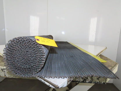 Carbon Steel Chain Mail Mesh Conveyor 60" wide x 156" Long
