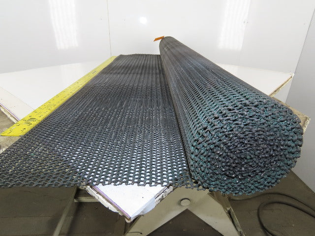 Carbon Steel Chain Mail Mesh Conveyor 60" wide x 156" Long