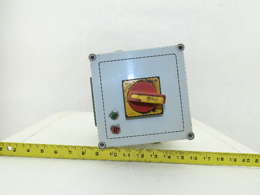 Eaton  XTPR1P6BC1 Manual Motor Protector 1-1.6A Overload W/7x7x6" Enclosure