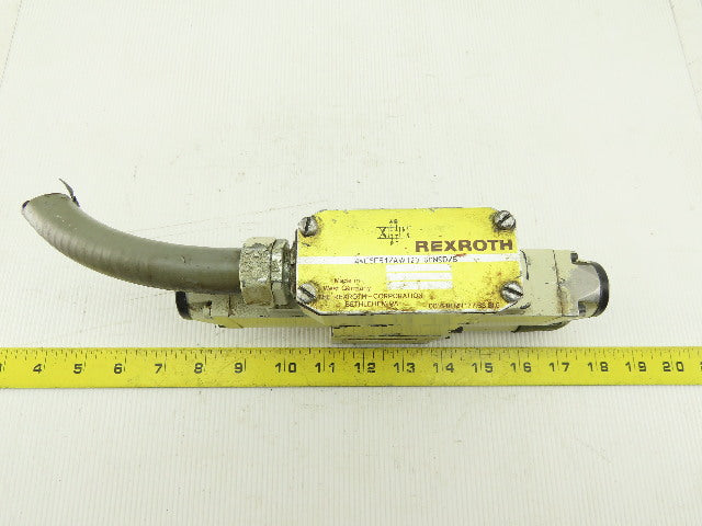 Rexroth 4WE6E51/AN9D/5V Hydraulic Solenoid Control Valve
