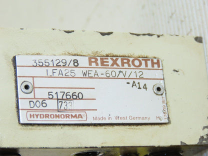 Rexroth LFA25WEB60V12 Hydraulic Manifold Block