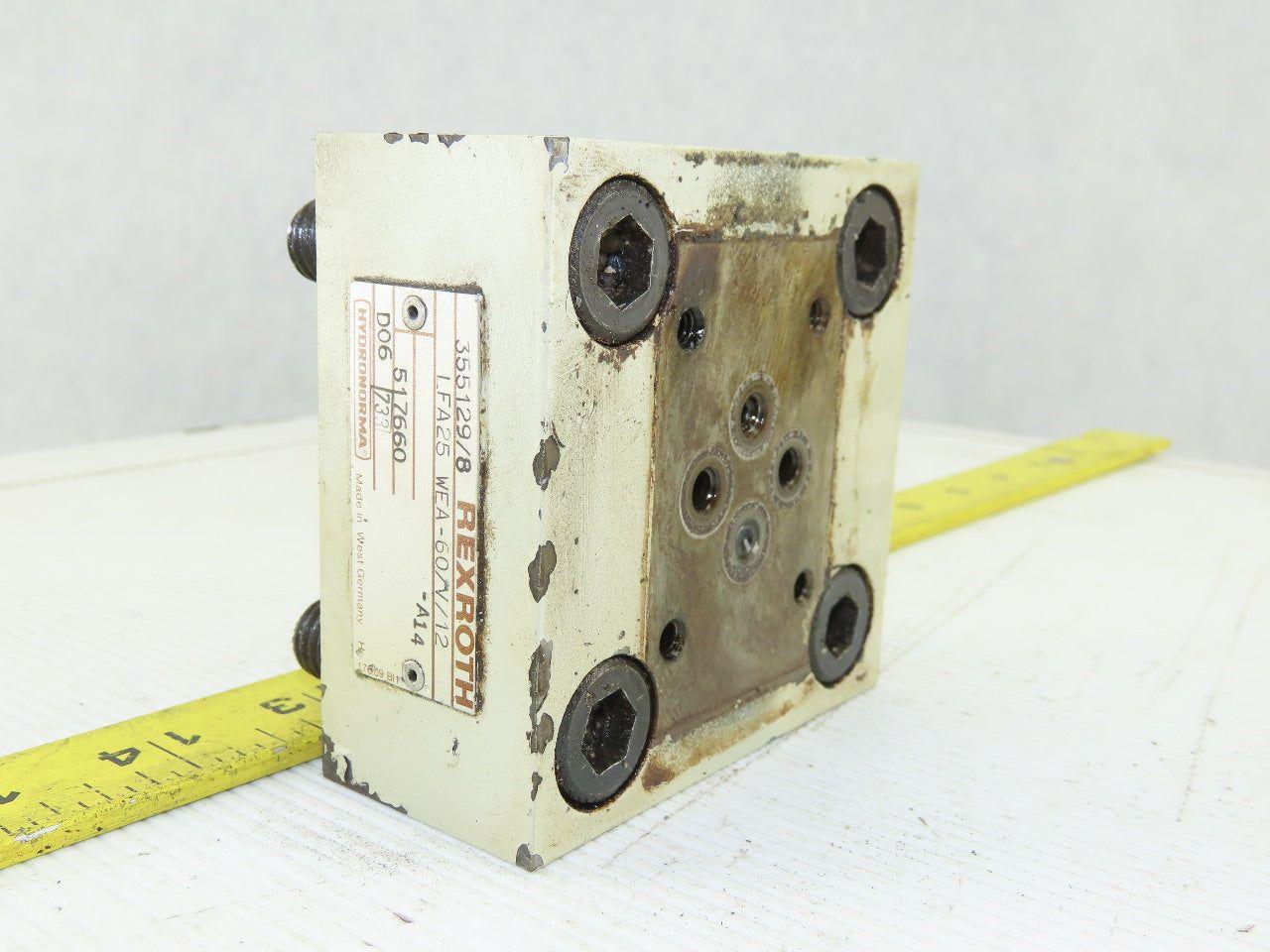 Rexroth LFA25WEB60V12 Hydraulic Manifold Block