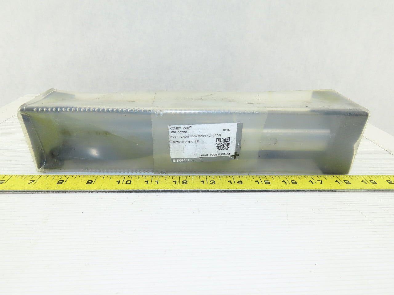 Komet 2.00x5.00/W2950/57.2/127,0/R Indexable Insert Drill 2" Diameter x 5.00 L