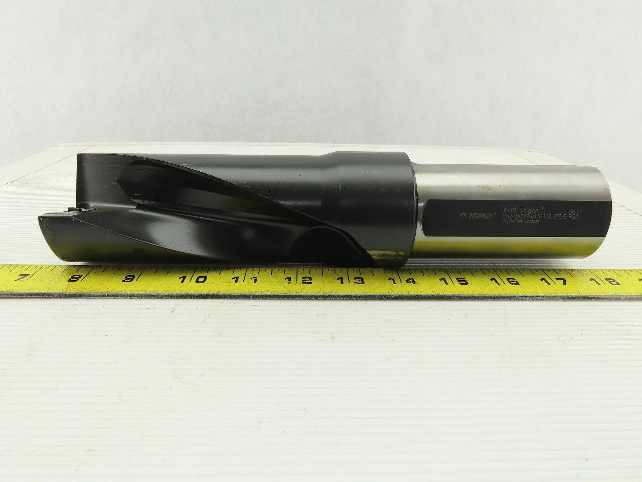 Komet 2.00x5.00/W2950/57.2/127,0/R Indexable Insert Drill 2" Diameter x 5.00 L