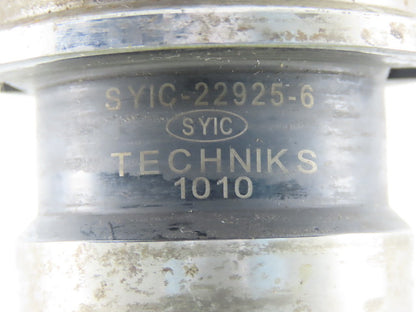 Techniks SYIC-22925-6 CAT 40 Weldon Style End Mill Tool Holder 6" Proj. 1" Bore