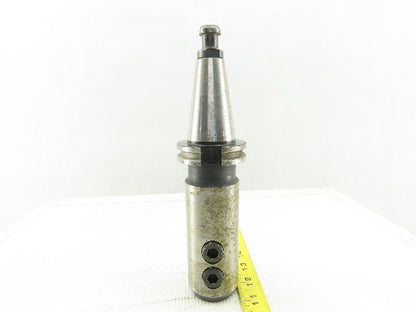 Techniks SYIC-22925-6 CAT 40 Weldon Style End Mill Tool Holder 6" Proj. 1" Bore