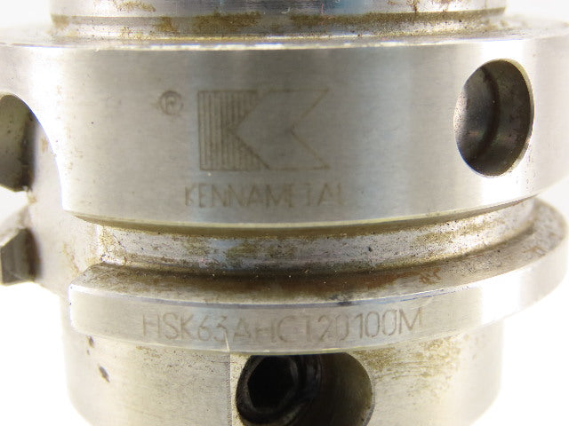 Kennametal HSK36 AHCY20100M 20mm Shrink Fit Chuck tool Holder 100mm Proj