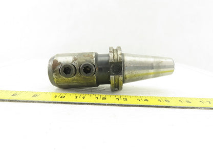 Techniks CAT 40 Weldon Style End Mill Tool Holder 4" Projection 1" Bore