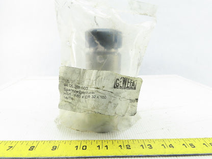 Gewefa HSK-A80 xER32x100 Precision Collet Chuck Tool Holder 100mm Projection