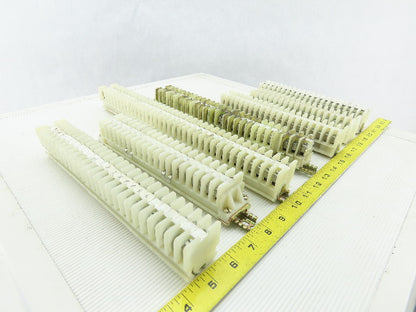 Allen Bradley 1492-CA Electric Terminal Block W/DIN Rail Lot of 166