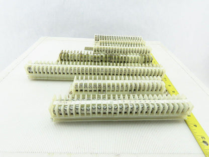 Allen Bradley 1492-CA Electric Terminal Block W/DIN Rail Lot of 166