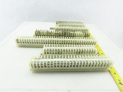Allen Bradley 1492-CA Electric Terminal Block W/DIN Rail Lot of 166