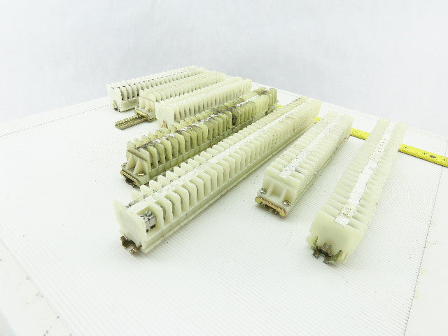 Allen Bradley 1492-CA Electric Terminal Block W/DIN Rail Lot of 166