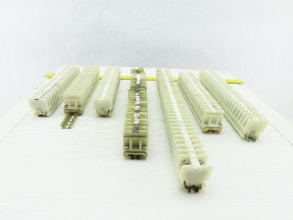 Allen Bradley 1492-CA Electric Terminal Block W/DIN Rail Lot of 166