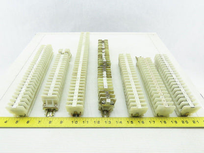 Allen Bradley 1492-CA Electric Terminal Block W/DIN Rail Lot of 166