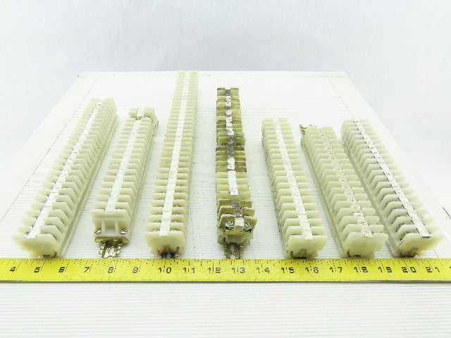 Allen Bradley 1492-CA Electric Terminal Block W/DIN Rail Lot of 166