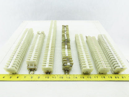 Allen Bradley 1492-CA Electric Terminal Block W/DIN Rail Lot of 166