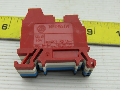 Connectwell CTS2.5UN Terminal Blocks 800V 32A 22-12 Awg DIN Rail Misc Lot of 86