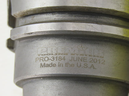 Premier PRO-3184 HSK63A Shell/Face Mill Tool Holder 22mm Pilot 200mm Proj.
