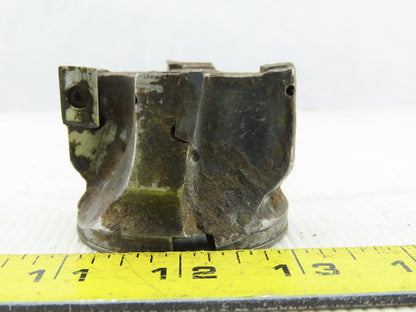 2.5" Indexable Face Mill 1" Arbor 4 Tool Insert